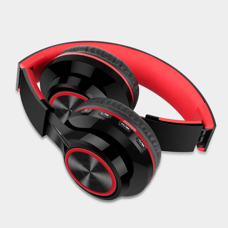 Спортивные наушники складные регулируемые с микрофоном Поддержка TF карты MP3