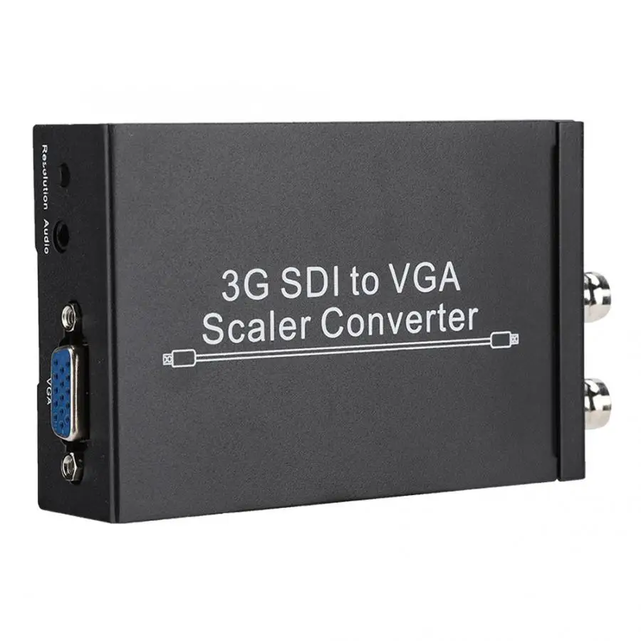 Преобразователь SDI в VGA 3G преобразователь для сигнала дисплей (100-240 В) работы с