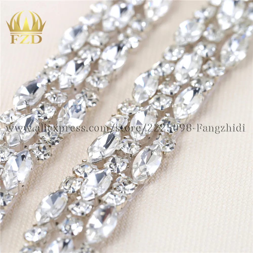 (10 ярдов) оптовая продажа аппликация свадебная повязка на голову пояс с