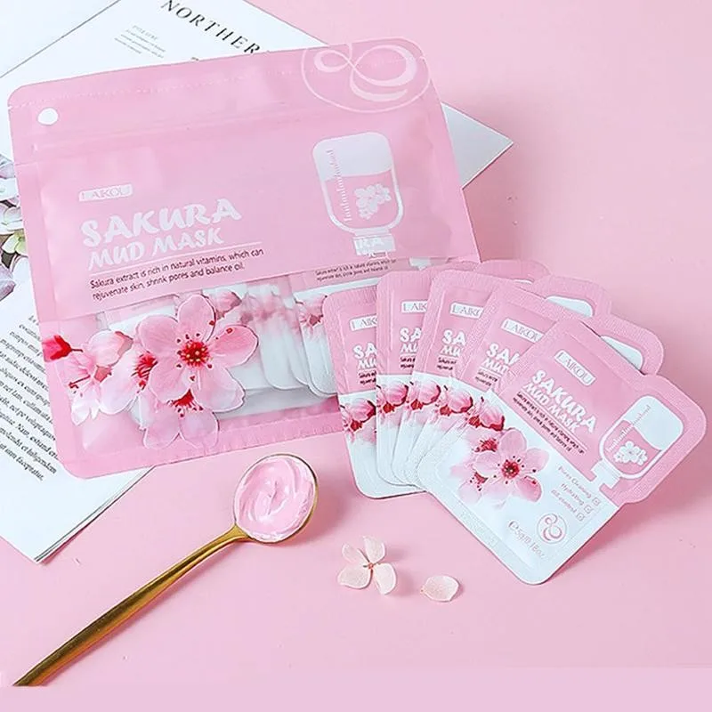 Грязевая маска для лица Глубокая очистка отбеливание удаление темных тонких