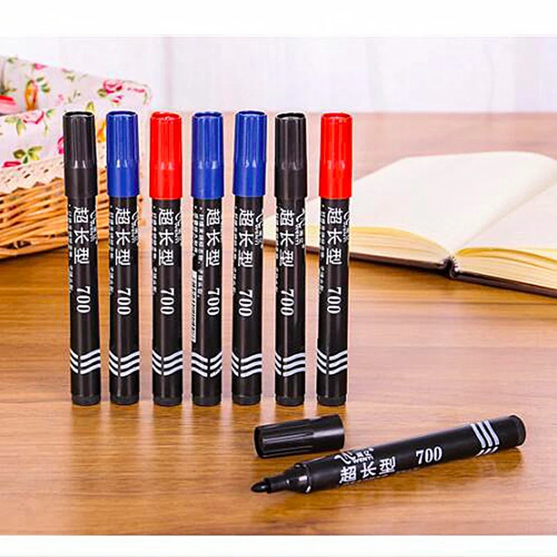 Маркеры черные красные синие масляные многоразовые чернила Экспресс большая