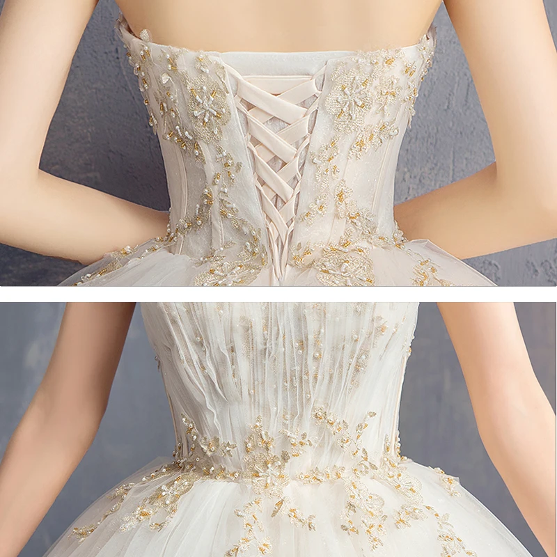 Свадебное платье с ракушками кружевные цветы милое сердце модная сексуальная