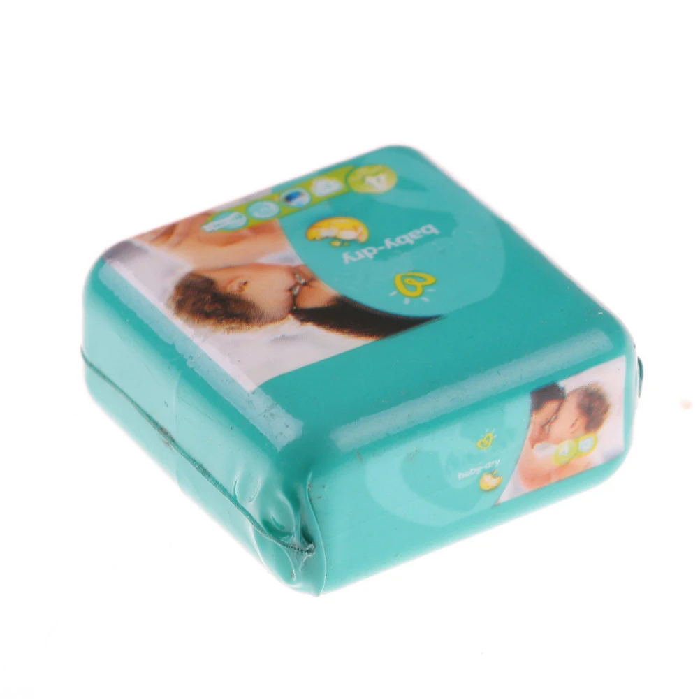 Мини карманная салфетка для подгузников сделай сам 1: 12 Миниатюрный Кукольный