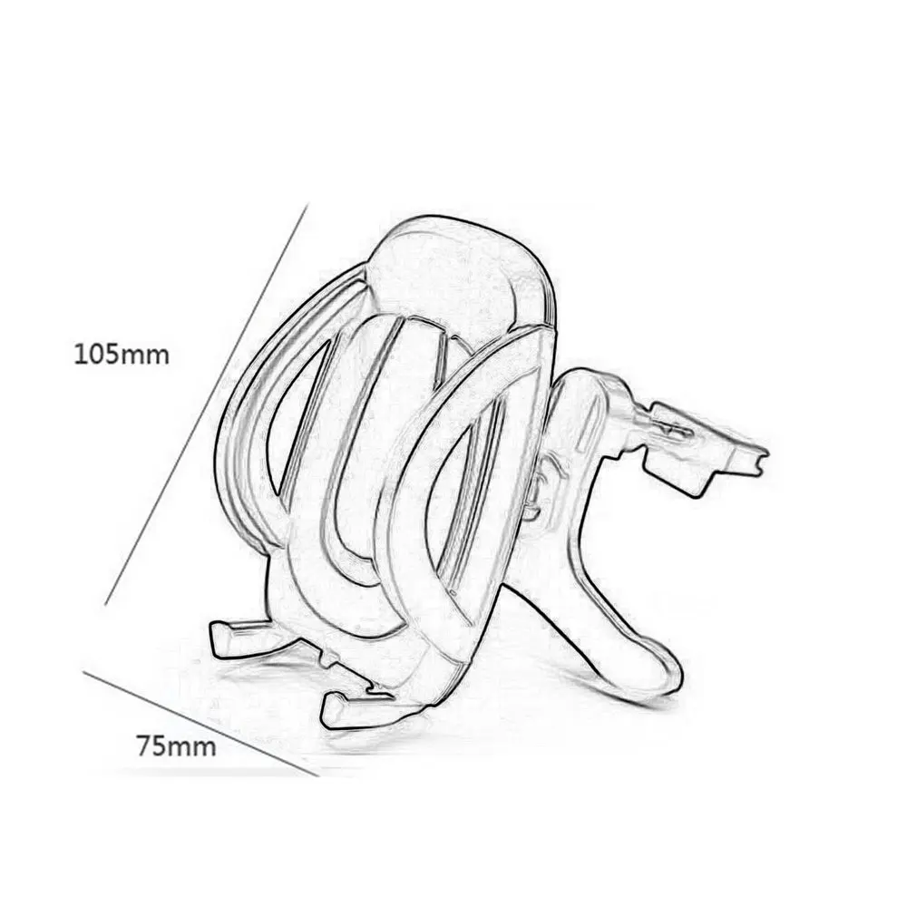 

Mobile Car Large Automatic Lock Air Outlet Mobile Phone Rack Durable Rack