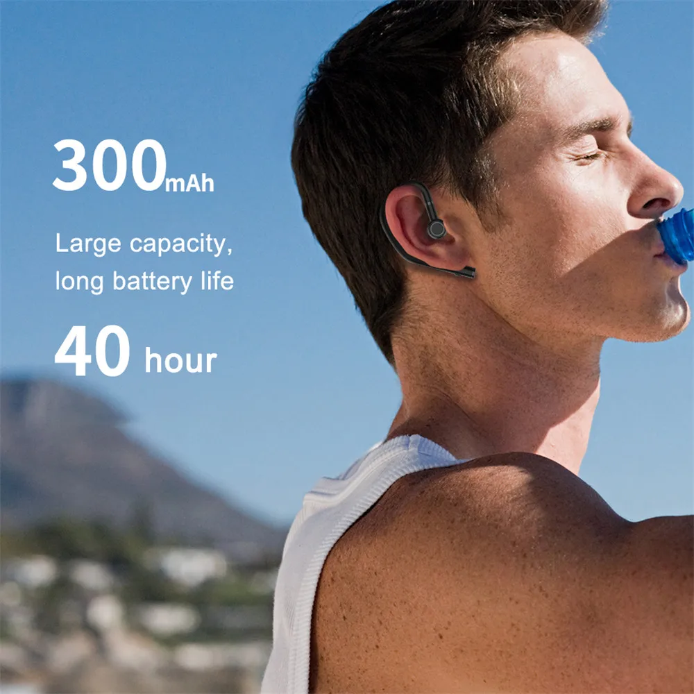 Беспроводные наушники Bluetooth Blutooth 5 0 гарнитура для звонков HD автомобильная