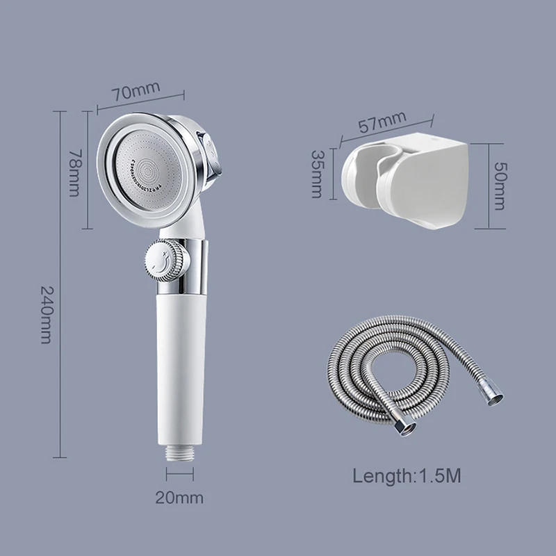 Насадка для душа под давлением ELOSSA регулируемый комплект аксессуаров ванной