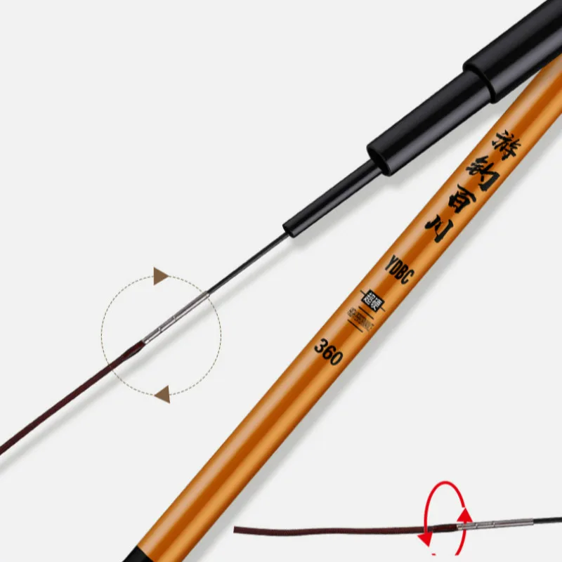 High Carbon Fiber Carp Fishing Rod 19 Tone Superhard Ultralight Taiwan Fishing Pole Hand Rod 2.7m 3.6m 4.5m 5.4m enlarge