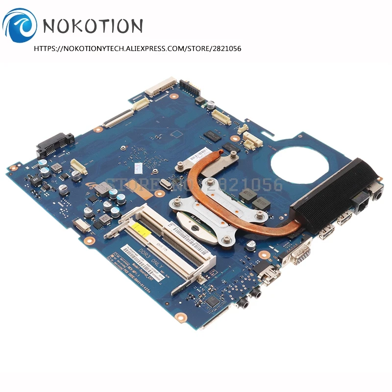 NOKOTION для Samsung NP-RV411 RV411 материнская плата 315M GPU + I5 CPU BA92-07395A BA41-01432A BA41-01433A BA41-01434A