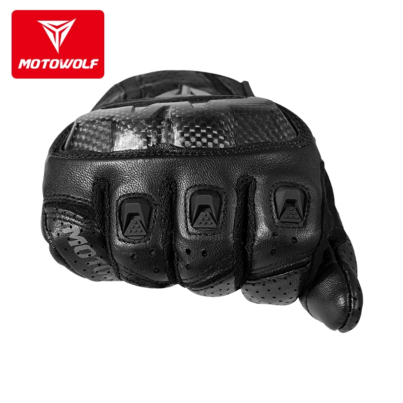 MOTOWOLF-0305 Motorcycle Gloves Riding Moto Protective Male Motocross Motor Biker Motorbike Glove MTB Cycling DH Tactical | Автомобили и