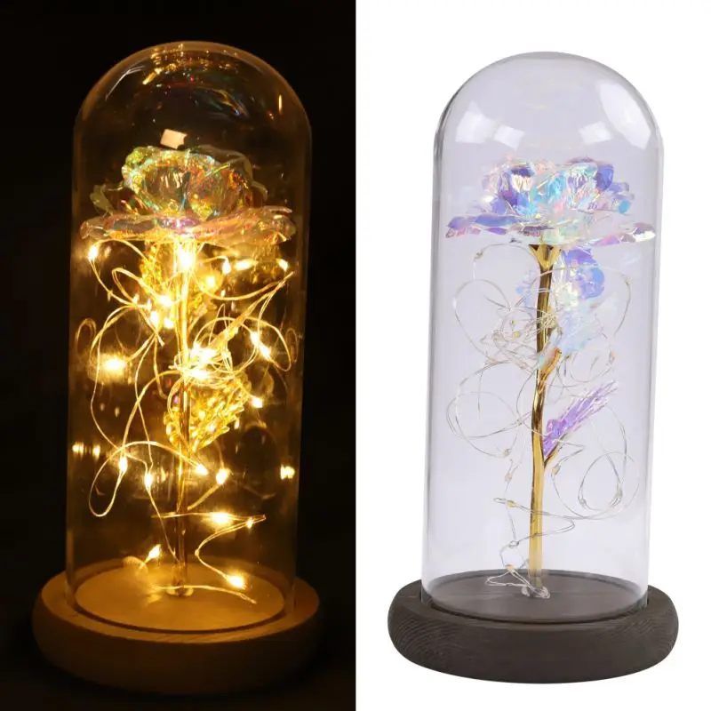 Прямая поставка Красавица и чудовище вечная роза свадебное украшение