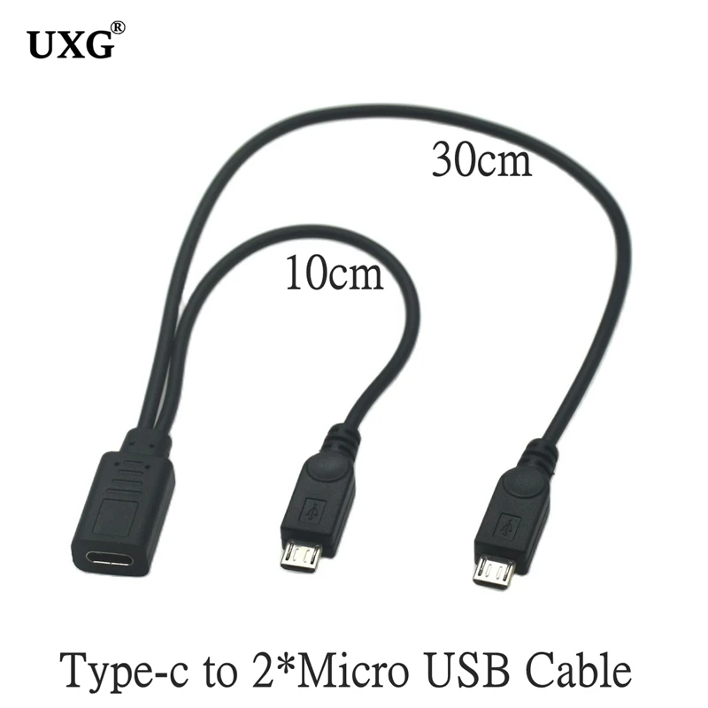 Кабель-Переходник USB 3 1/Micro 1 гнездо на Micro/Mini | Компьютеры и офис