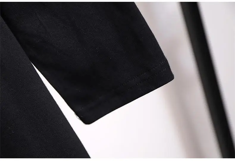 2XL-6XL женское осеннее платье большого размера Повседневное платье в горошек с длинными рукавами Черное лоскутное 5XL Большие размеры; для офиса женские платья