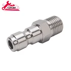 Быстроразъемный комплект, быстроразъемный набор и мойка высокого давления 14 дюйма, быстроразъемный штекер из нержавеющей стали