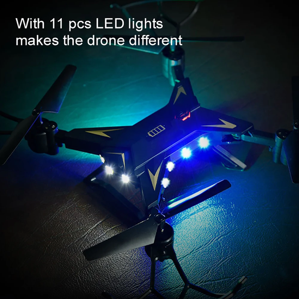 Wifi FPV RC вертолет Дрон с камерой Профессиональный складной Квадрокоптер