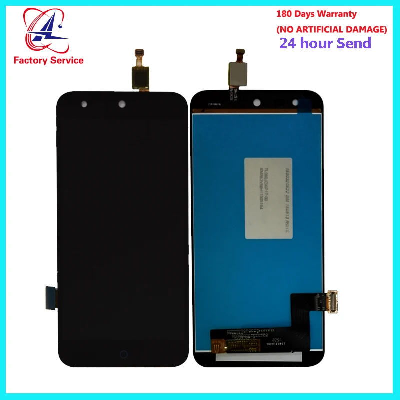 ЖК-дисплей с сенсорным экраном и дигитайзером в сборе для ZTE Blade X5 сменный