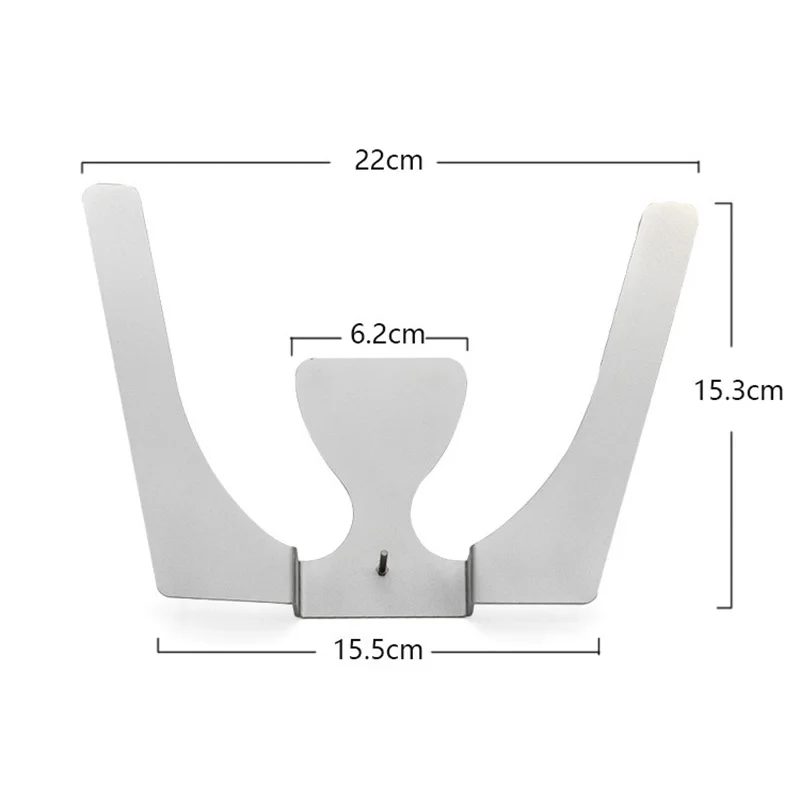 Стоматологическая Ортодонтическая 3D Occlusal Maxillary Casting Jaw Fox плоская тарелка Полный