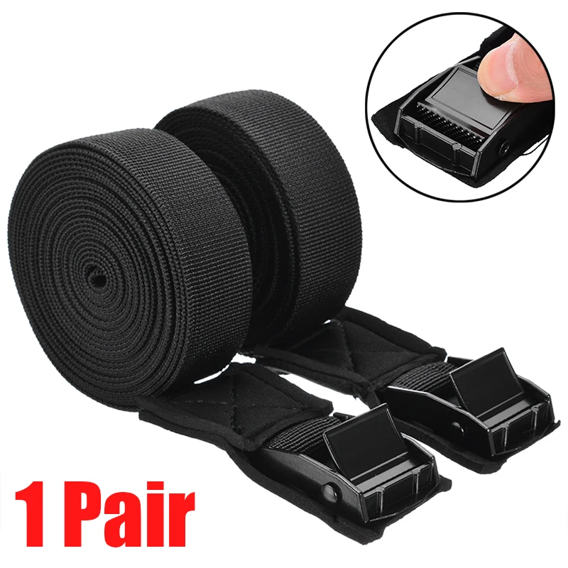 1 пара многофункциональных высокопрочных натяжных ремней на крышу автомобиля