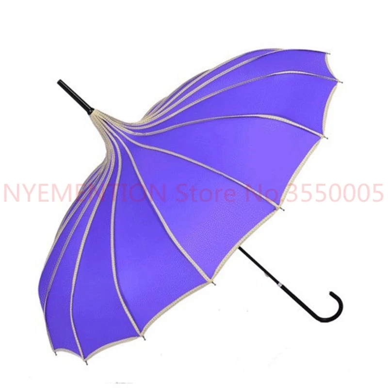 (50 шт./лот) креативный дизайн черно белый полосатый зонт для гольфа с длинной