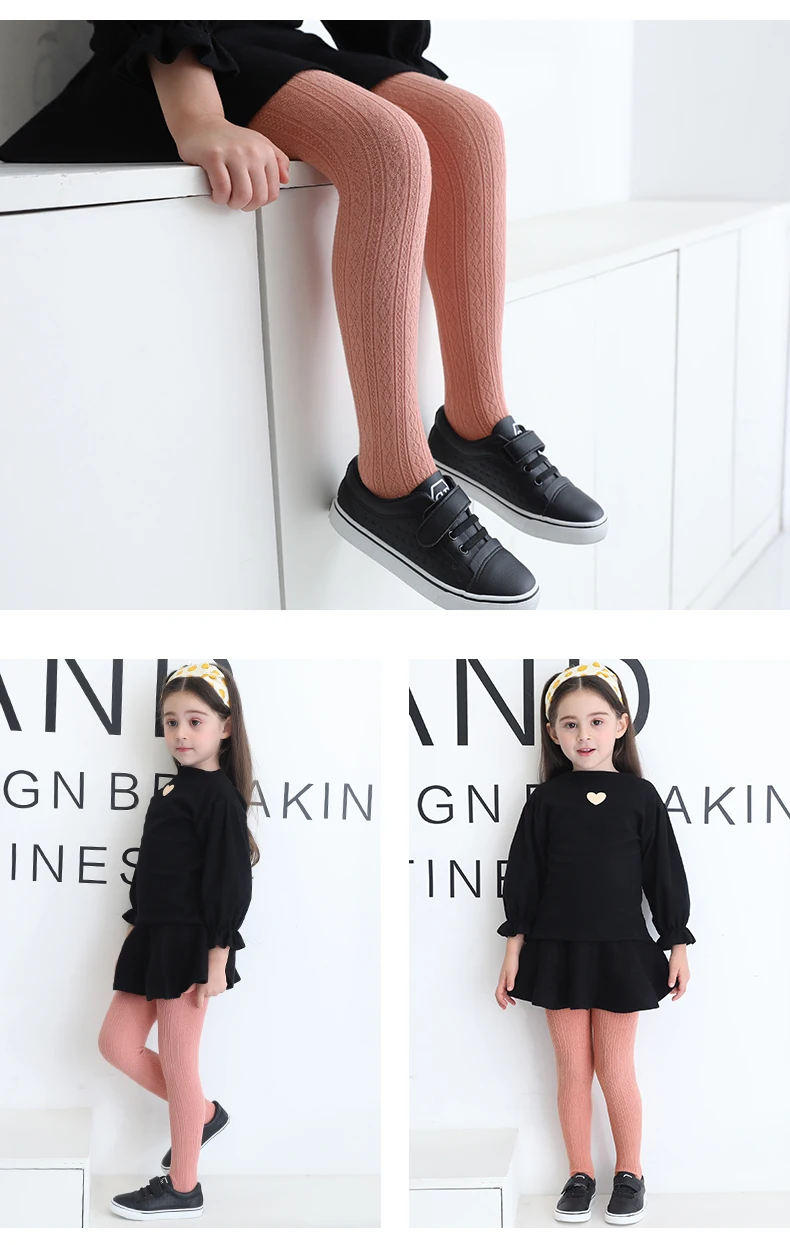 15 цветов весенне-Осенние Колготки для маленьких девочек танцевальные колготки