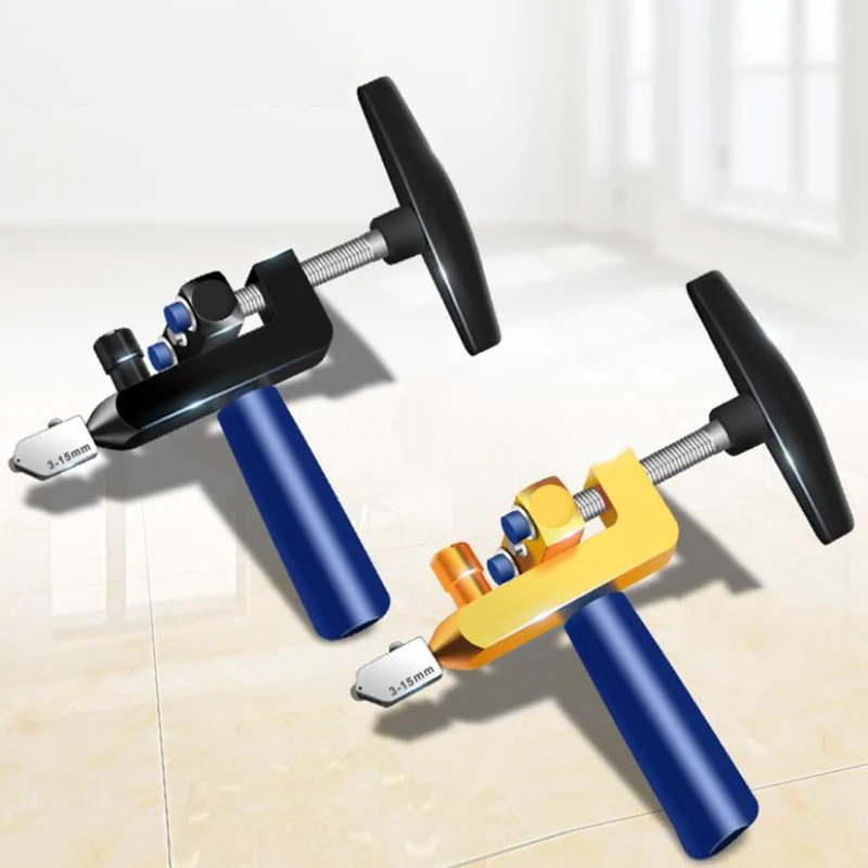 

Glass Tile Cutter 2 In 1 Ceramic Tile Glass Cutting Tool Portable Construction Cutter Tool