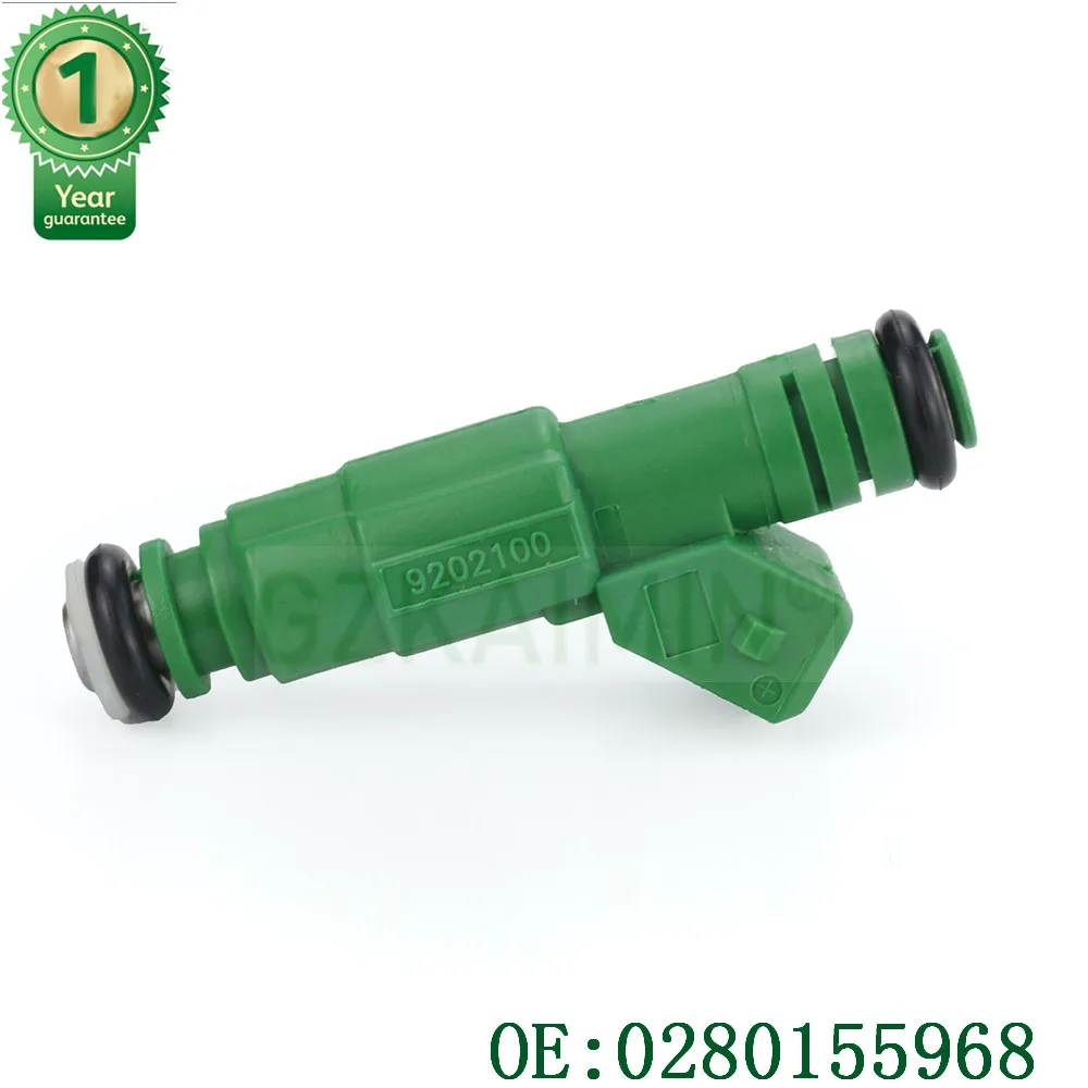 Высокое и новое качество Топливная форсунка OEM 0280155968 0 280 155 968 для 1 8 T VW AUDI VOLVO