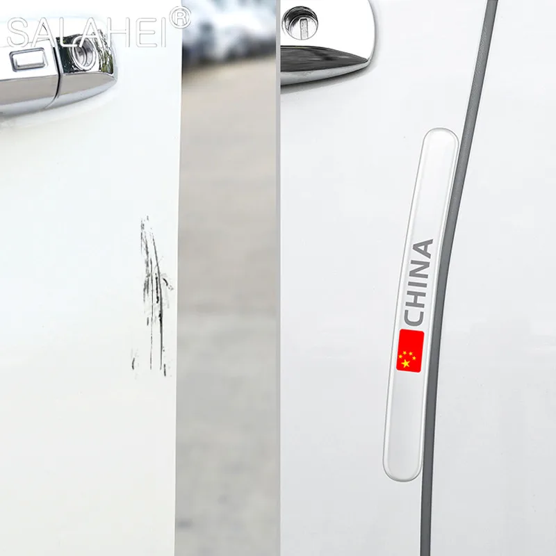 6 шт. защитная полоса на боковые края автомобильной двери для Skoda Octavia 2 A7 A5 A4 Vrs Fabia 1