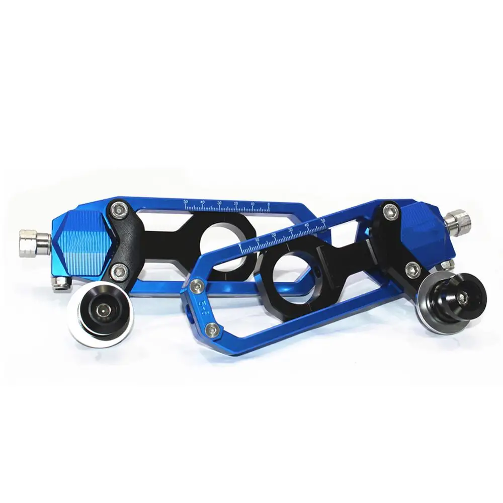 Регулятор цепи мотоцикла CNC с Натяжителем Цепи Катушки для YAMAHA R1 2006 Черная