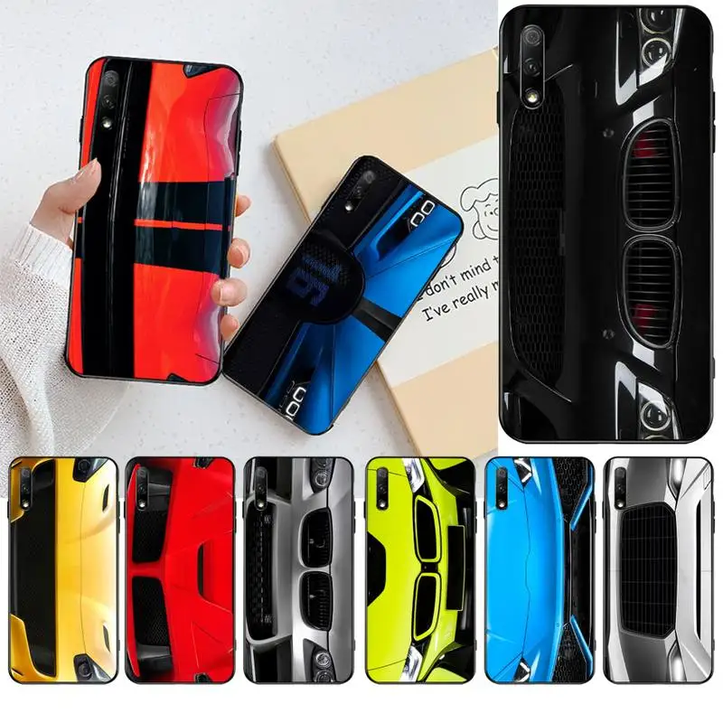 YJZFDYRM спортивные автомобили мужской роскошный чехол для телефона Huawei Honor 30 20 10 9 8 8x