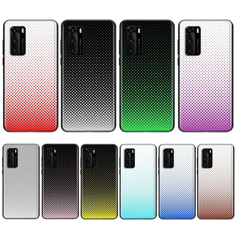 

Fashion Color Block Art For Huawei Nova 5i P Smart 2021 2020 Z S Plus Mate 40 RS 30 20 10 Pro Lite 2019 2018 Phone Case