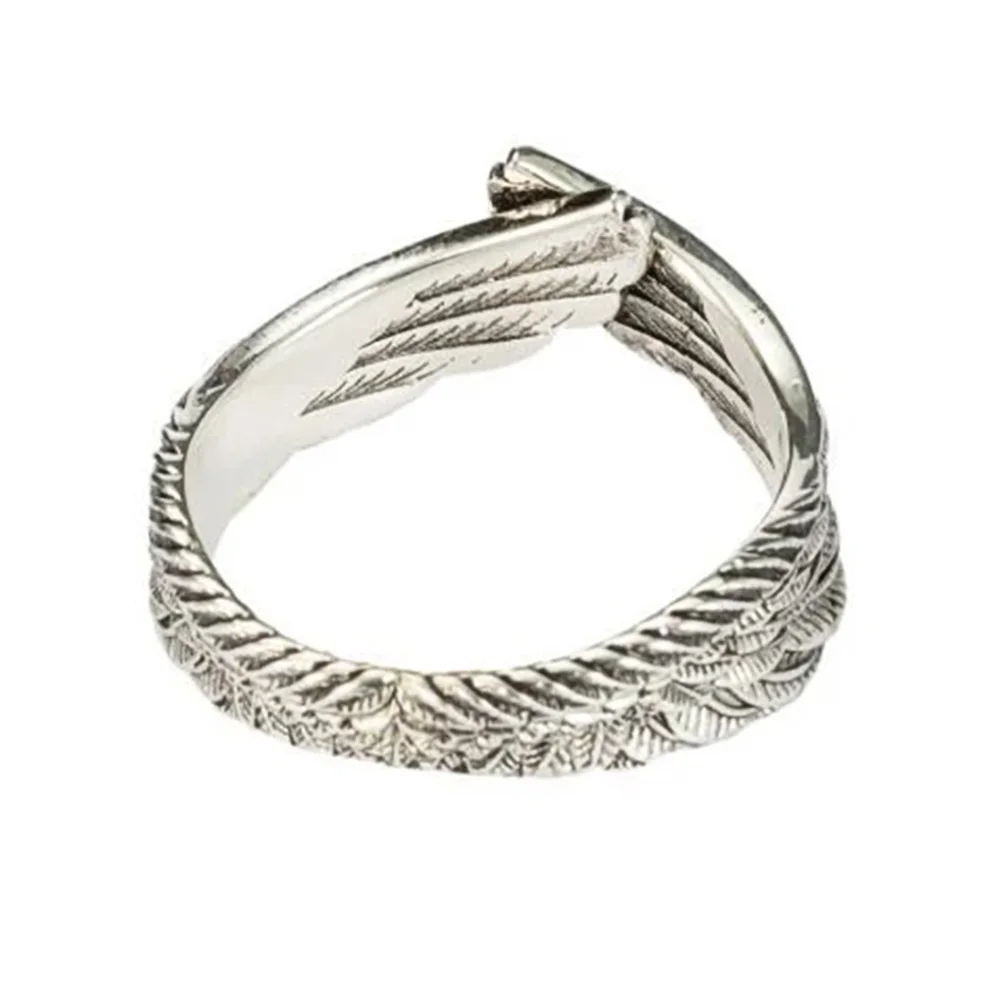 Кольца Крылья Ангела регулируемое Открытое кольцо для мужчин женщин пара