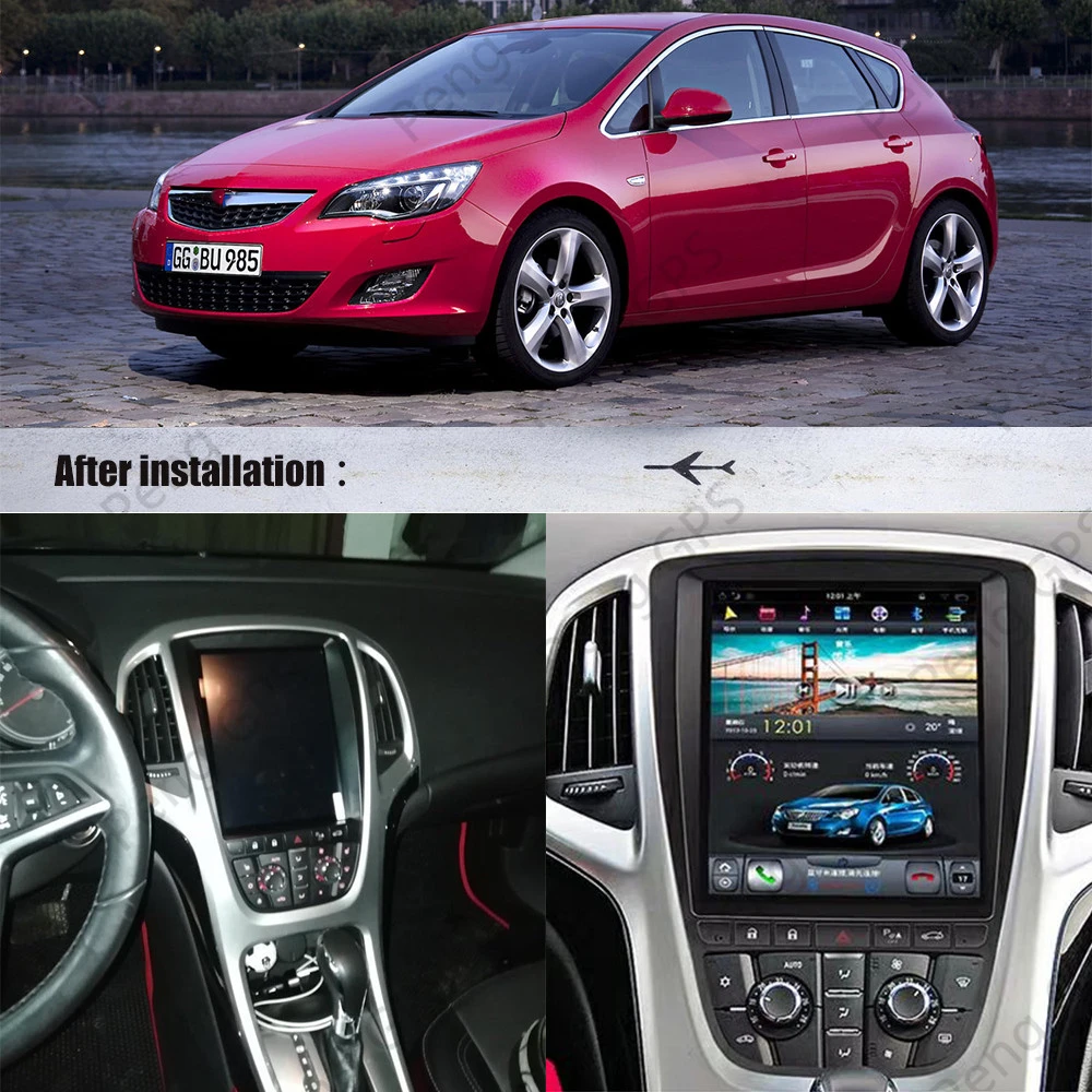 Автомагнитола для OPEL Astra J мультимедийный стереоплеер на Android Tesla 2010 - 2013 PX6 с