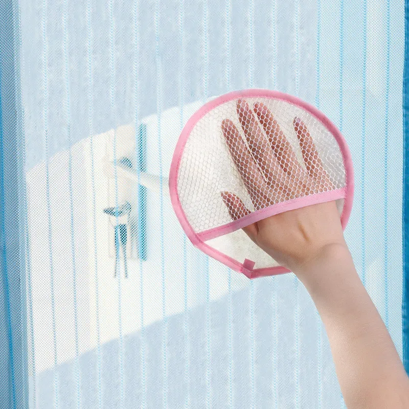 Перчатка для очистки пыли мытье посуды полиэстер скруббер кухонная очистка