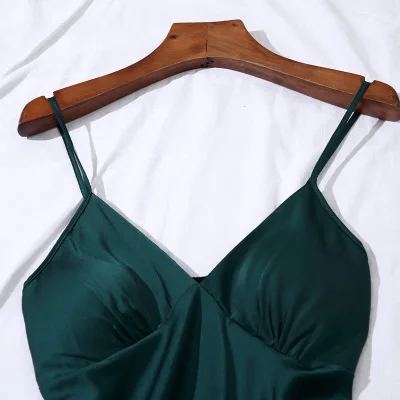 

Women pajamas Set summer sweet suspenders shorts two-piece set student simulation silk sexy home sleepwear 2 piece set