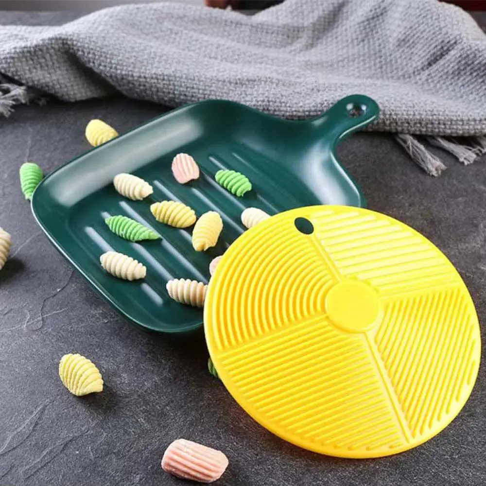 

DIY Yellow Pasta Board Household Kitchen Cooking Pastry Board Multifunctional Spaghetti Macaroni Pasta Board Kitchen Tools