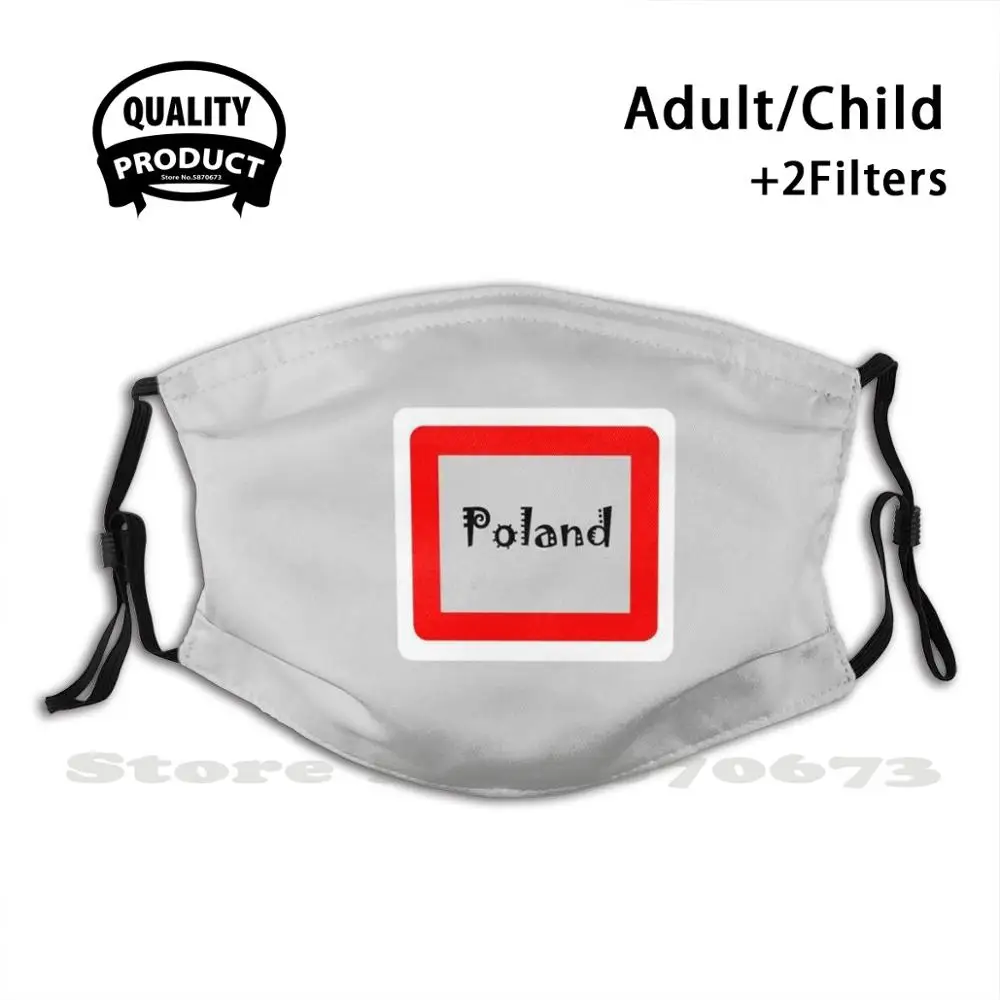 

Польская Пылезащитная маска с фильтром для мужчин, женщин, детей, девочек, мальчиков, подростков, маски для путешествий, отпуска, пляжа, солнца, моря, друзей, приключений