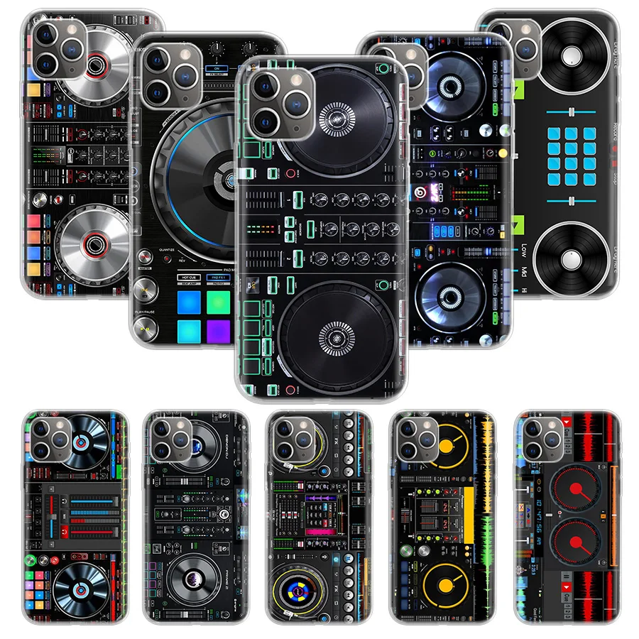 

Ddj Dj Music Smartphone Case Carcasa For iPhone 13 Mini 11 12 Pro Max XR X XS Max 7 8 6 6S Plus Soft Cover Coque