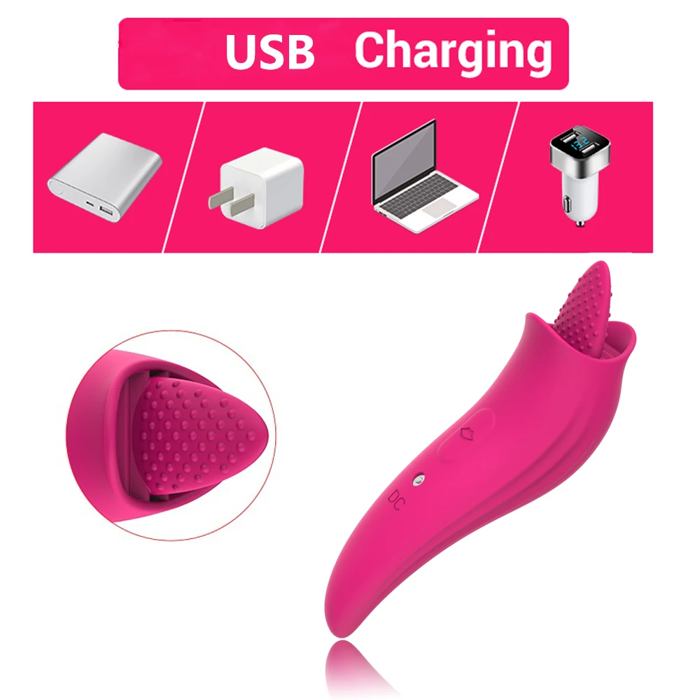 Вибратор для лизания языка и клитора оральный вибратор эротические игрушки