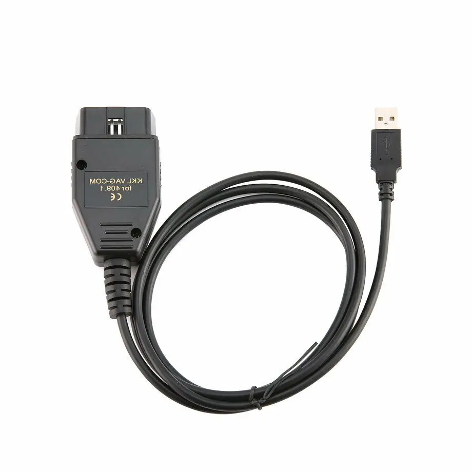 Диагностический инструмент USB кабель KKL VAG-COM 409 1 OBD2 Windows 7/8/Vista/XP диагностический