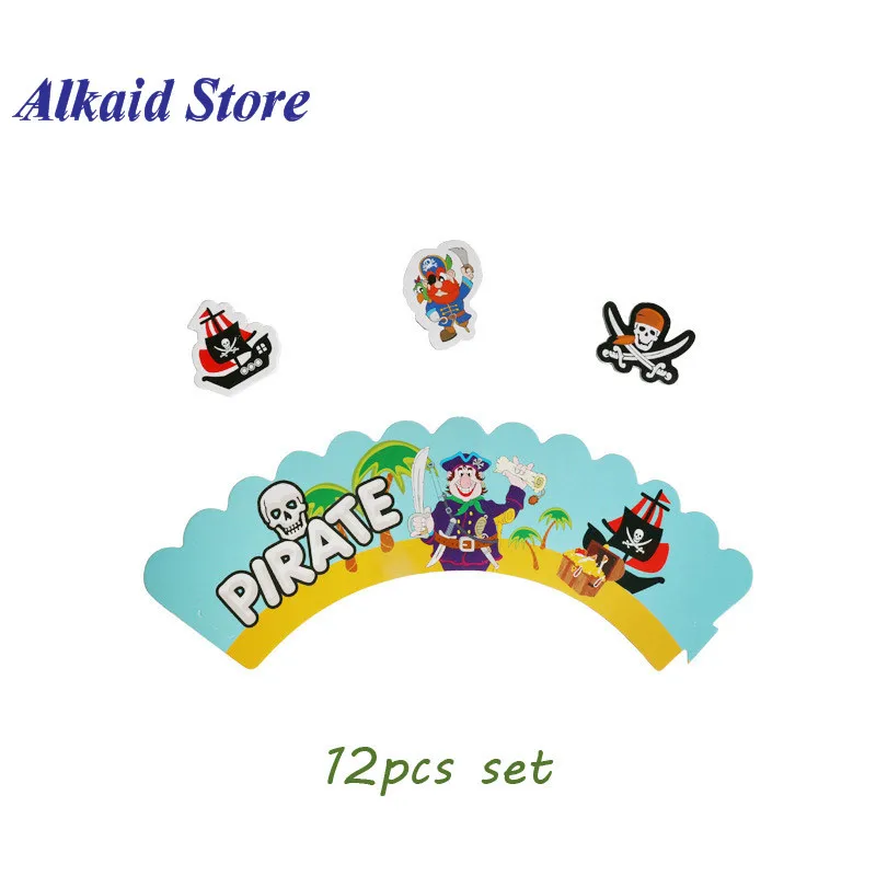 Хлопковые голубые джинсы пиратский бумажные тарелки и стаканы одноразовая