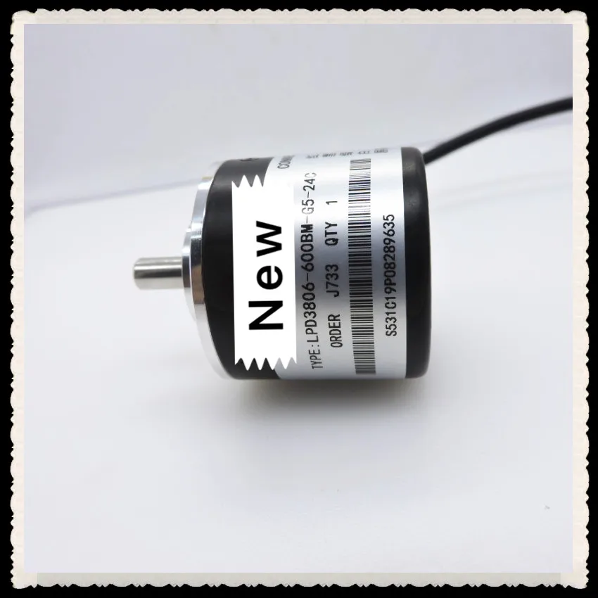 600 импульсов Дополнительный оптический поворотный кодер AB двухфазный 5 24 В