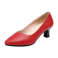sexy pointed toe kitten heel shoes women wedding shoes red 2022 spring shallow med heels shoes ladies for office party