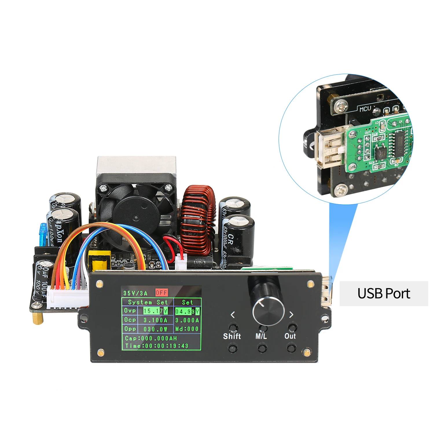 Цветной экран серии DPX дисплей с ЧПУ Регулируемый реверсивный модуль встроенный