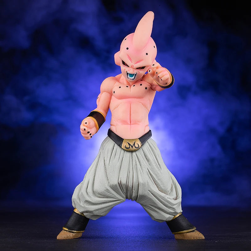 Японская аниме фигурка DBZ Majin Buu из ПВХ 18 см Игрушечная модель статуя новая с