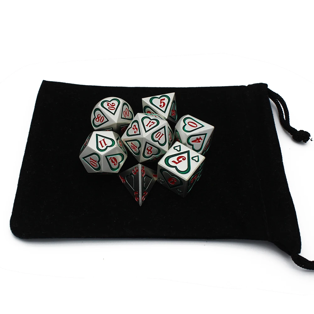2020 Новый DnD металлические кости ролевые игры MTG включают в себя кубика разные