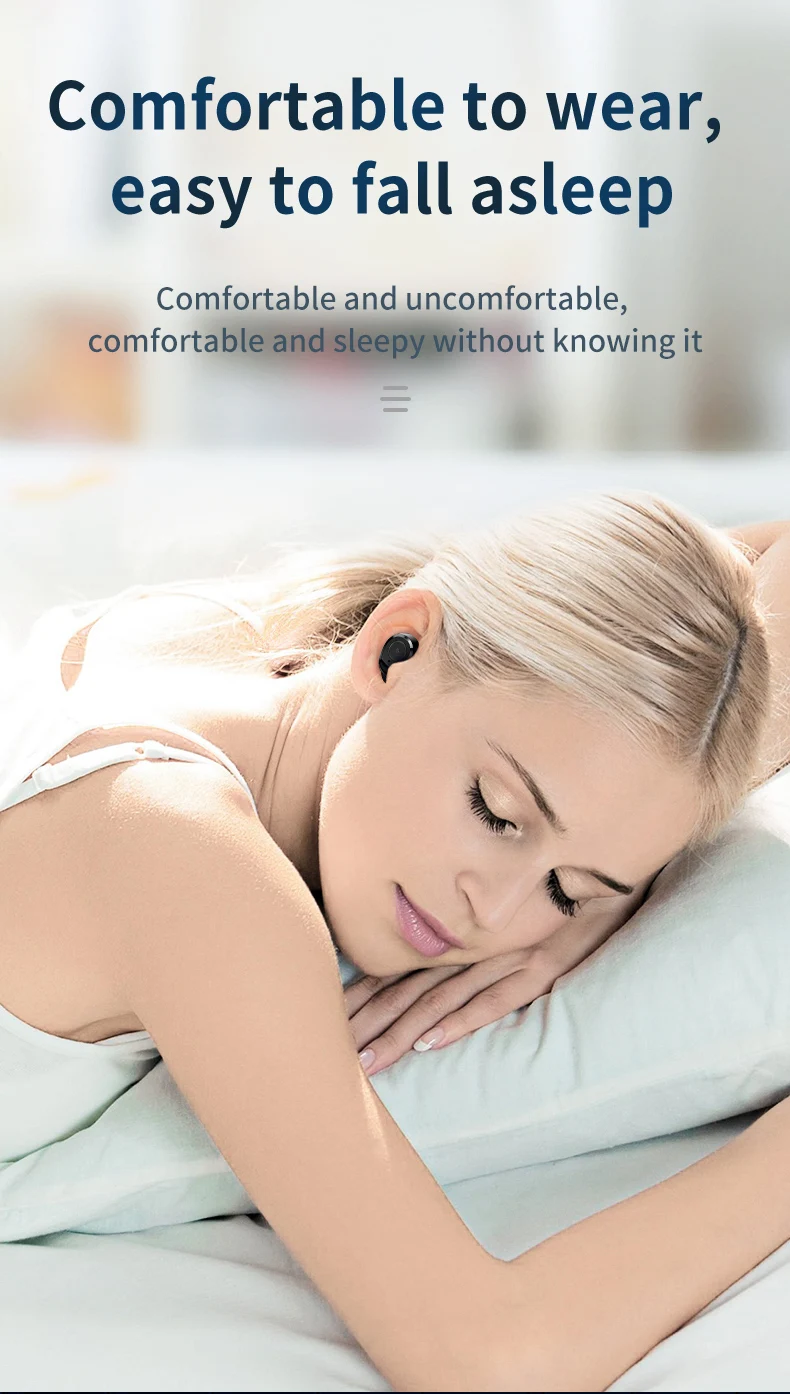 Новые мини Bluetooth беспроводные 5,0 наушники спортивные HIFI стерео HD микрофон музыка Handfree IPX7 водонепроницаемый для смартфона