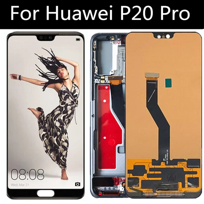 TFT ЖК дисплей для Huawei P20 Pro сенсорный экран запасные части P20Pro p20plus CLT L09 L29 с
