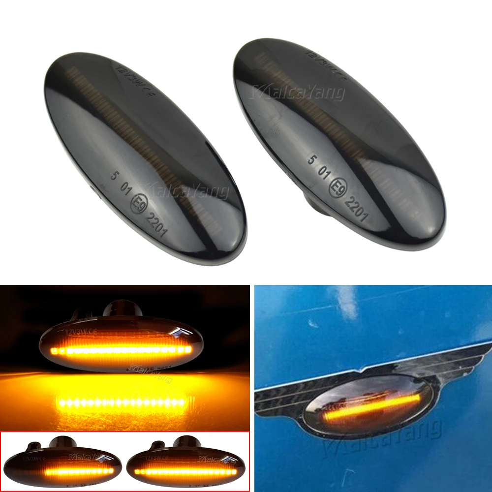 

High Quality Led Dynamic Side Marker Turn Signal Lights For mercedes-benz Smart FORTWO 453 Forfour 451 450