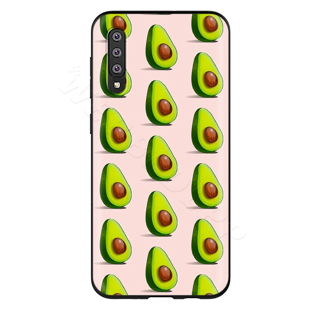8 Webbedepp вкусный авокадо чехол для samsung Galaxy S7 S8 S9 S10 Edge Plus Note 10 8 9 A10 A20 A30 A40 A50 A60 A70 - Цвет: 8