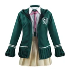 Женский костюм для косплея Нанами из аниме данганронпа, комплект школьной формы JK для косплея на Хэллоуин