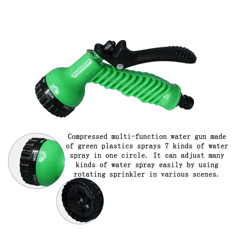 Садовый полив набор высокого давления вода мытья автомобиля пистолет с насадкой